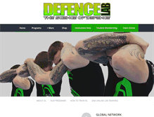 Tablet Screenshot of defencelab.com